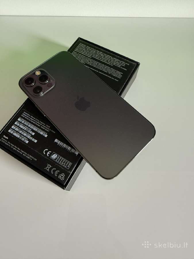 iPhone 12 pro juodas, 128 GB