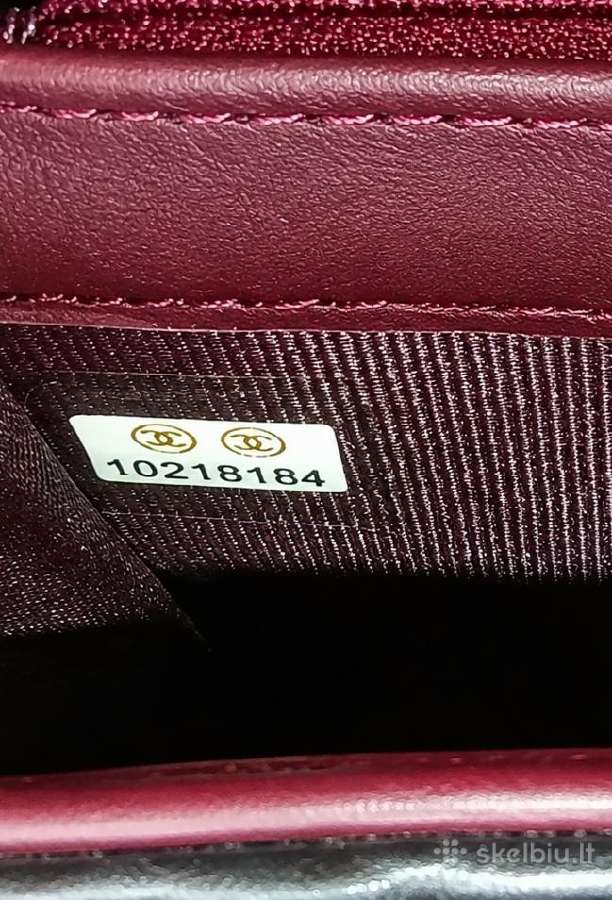 Originali Chanel Wallet On Chain / ilga piniginė s - nuotraukos Nr. 6