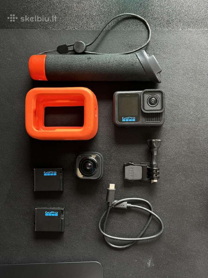 Gopro 13 Black Accessory Bundle + Ultra Wide Lens