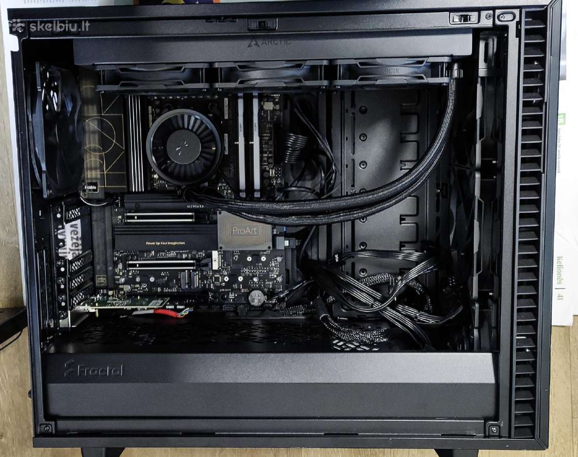Ryzen 7700,ausus Pro art x670, 1200w Be RAM - nuotraukos Nr. 4