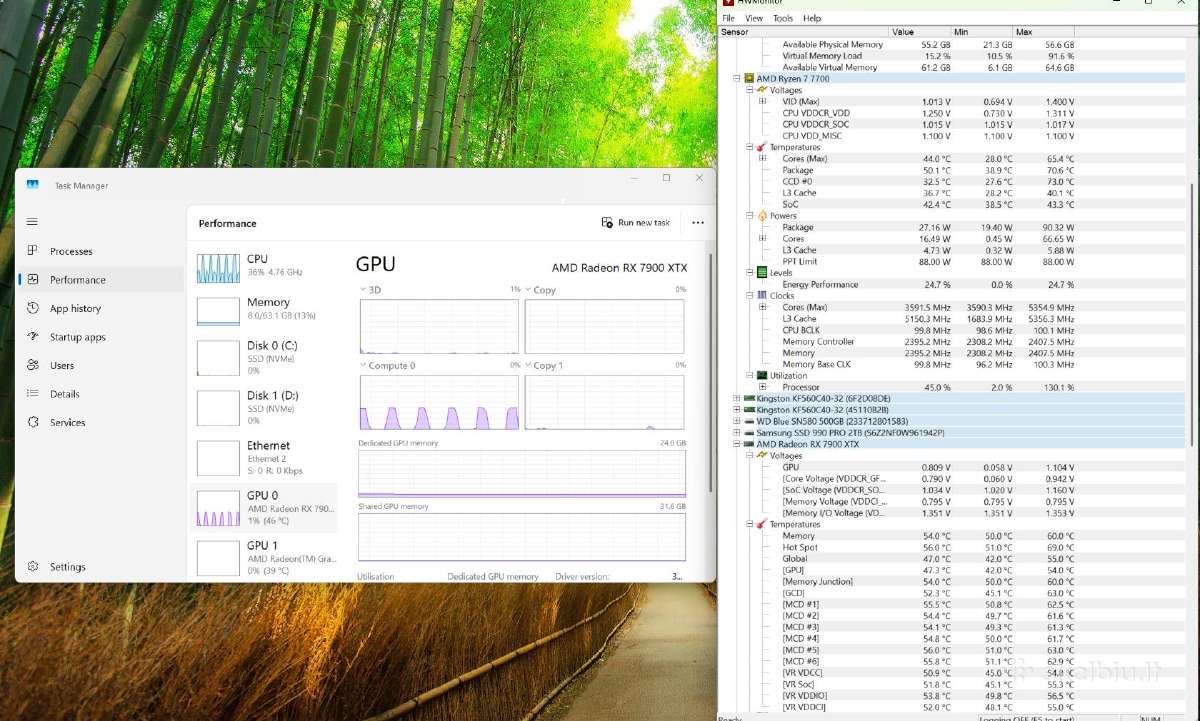 Ryzen 7700,ausus Pro art x670, 1200w Be RAM - nuotraukos Nr. 8