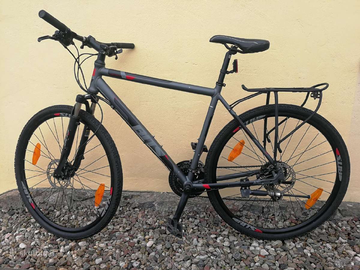 28" hibridas L, su Shimano, disk.hidr. Tektro stbd