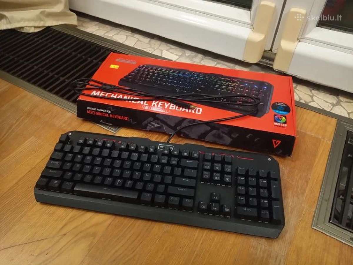 Volcano hammer mechaninė Rgb klaviatūra.