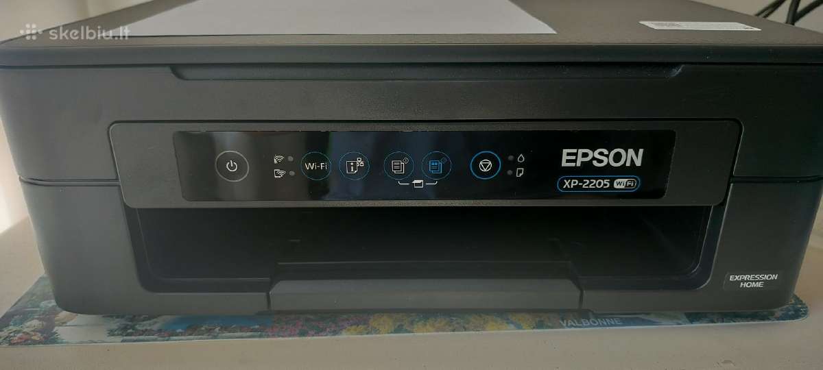 Apinaujas Epson Xp-2205, naujos rašalo kasetės.