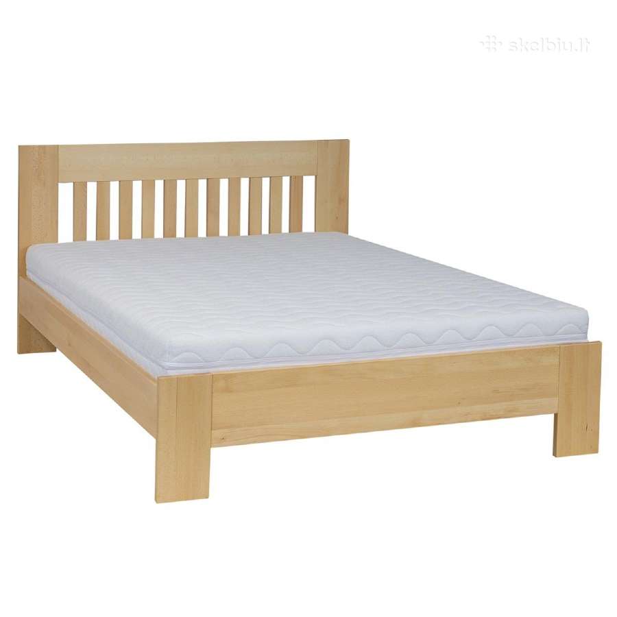 Medinė lova bukas 90x200 Vilnius masyvas 375€ - nuotraukos Nr. 4