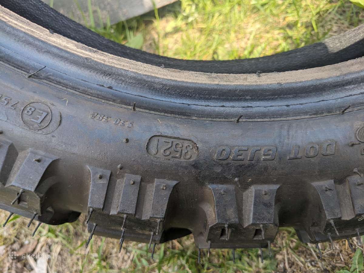 Mitas E-07+ 140/80 B18 galinė moto padanga - nuotraukos Nr. 3