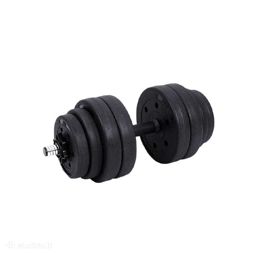 Hanteliai štanga 30kg komplektas