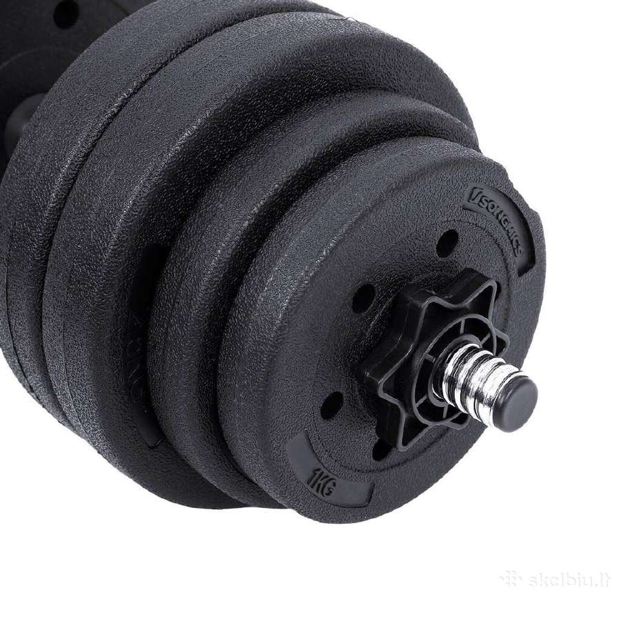 Hanteliai 2 po 15kg komplektas - nuotraukos Nr. 2