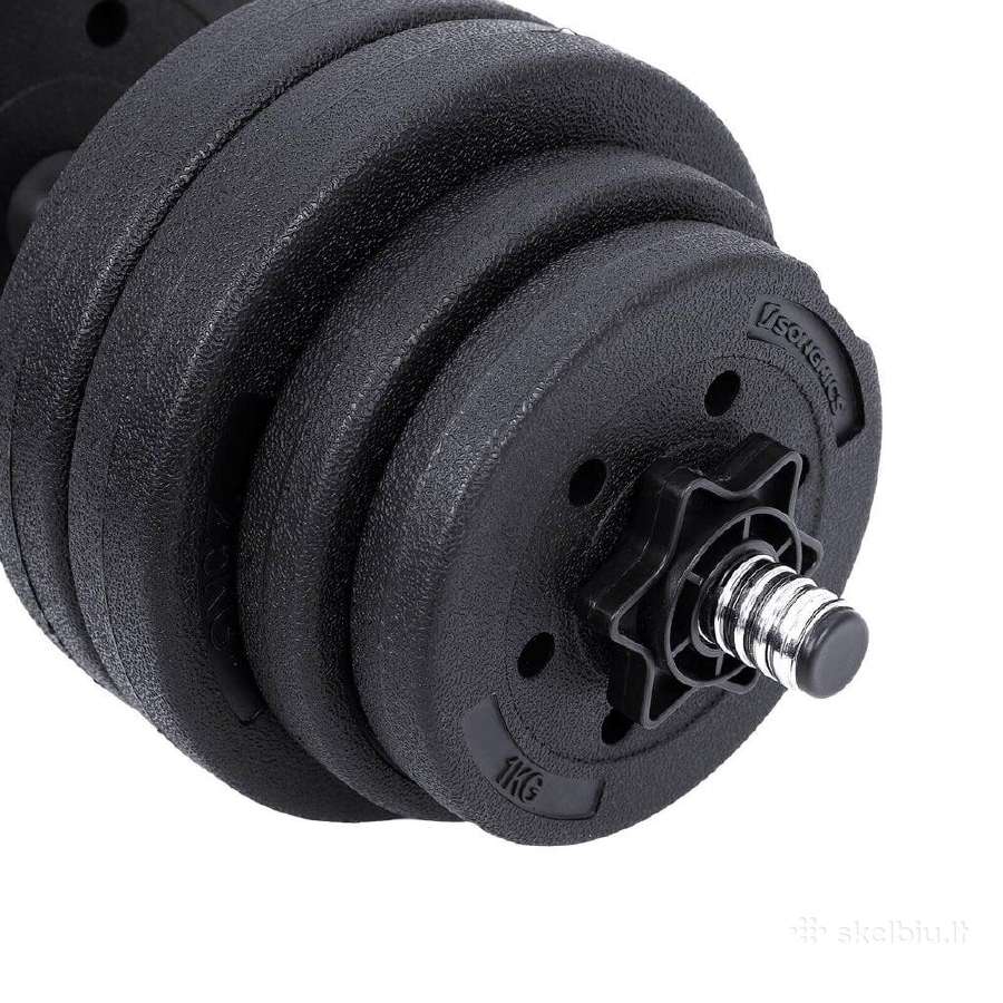 Hanteliai 2 po 15kg komplektas - nuotraukos Nr. 2