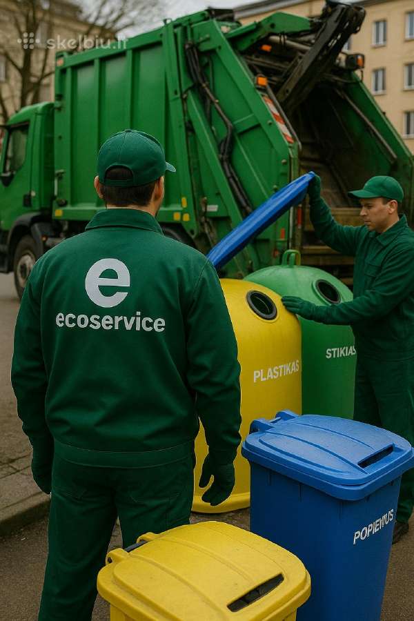 Konteinerių aptarnavimo darbininkas(-ė) Šiauliuose