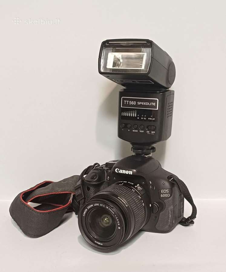 Fotoaparatas Canon EOS 600d