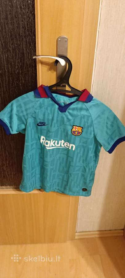 Nike Barcelona futbolo marškinėliai 7-8 metų
