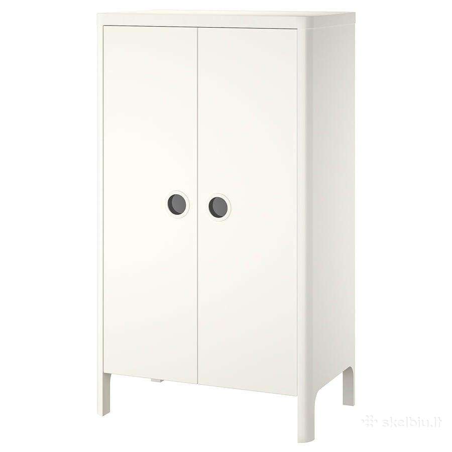 Nauja Busunge spinta, balta, 80x139 cm