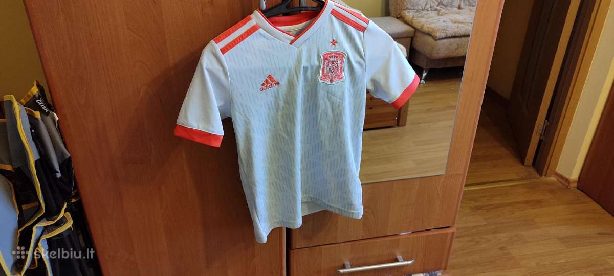 Adidas Ispanijos futbolo marškinėliai 9-10 metų