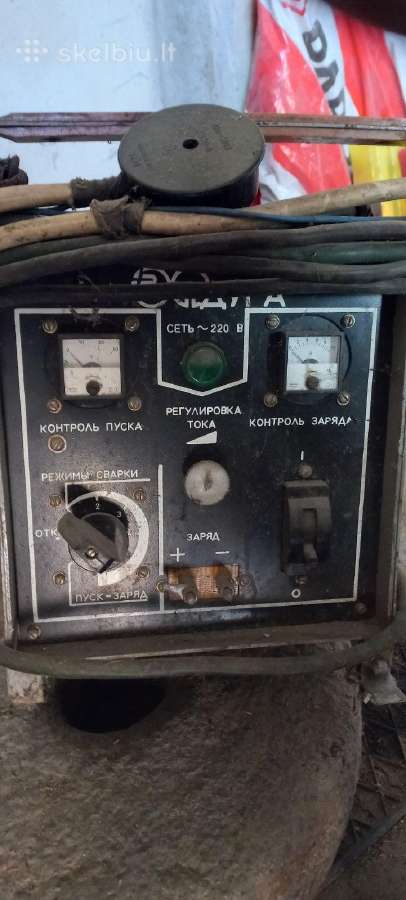 Suvirinimo aparatas Raduga uzvedejas ir pakrovejas
