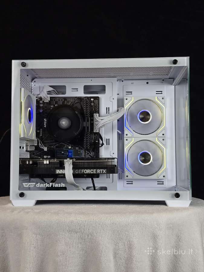 Žaidimų kompiuteris rtx 5060ti Ryzen 5 5500 16ram - nuotraukos Nr. 2