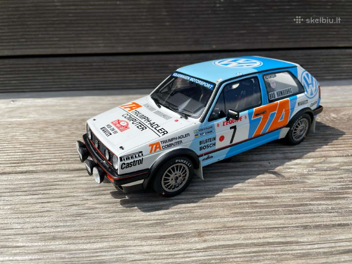 VW Golf Gti ralinis 1/18