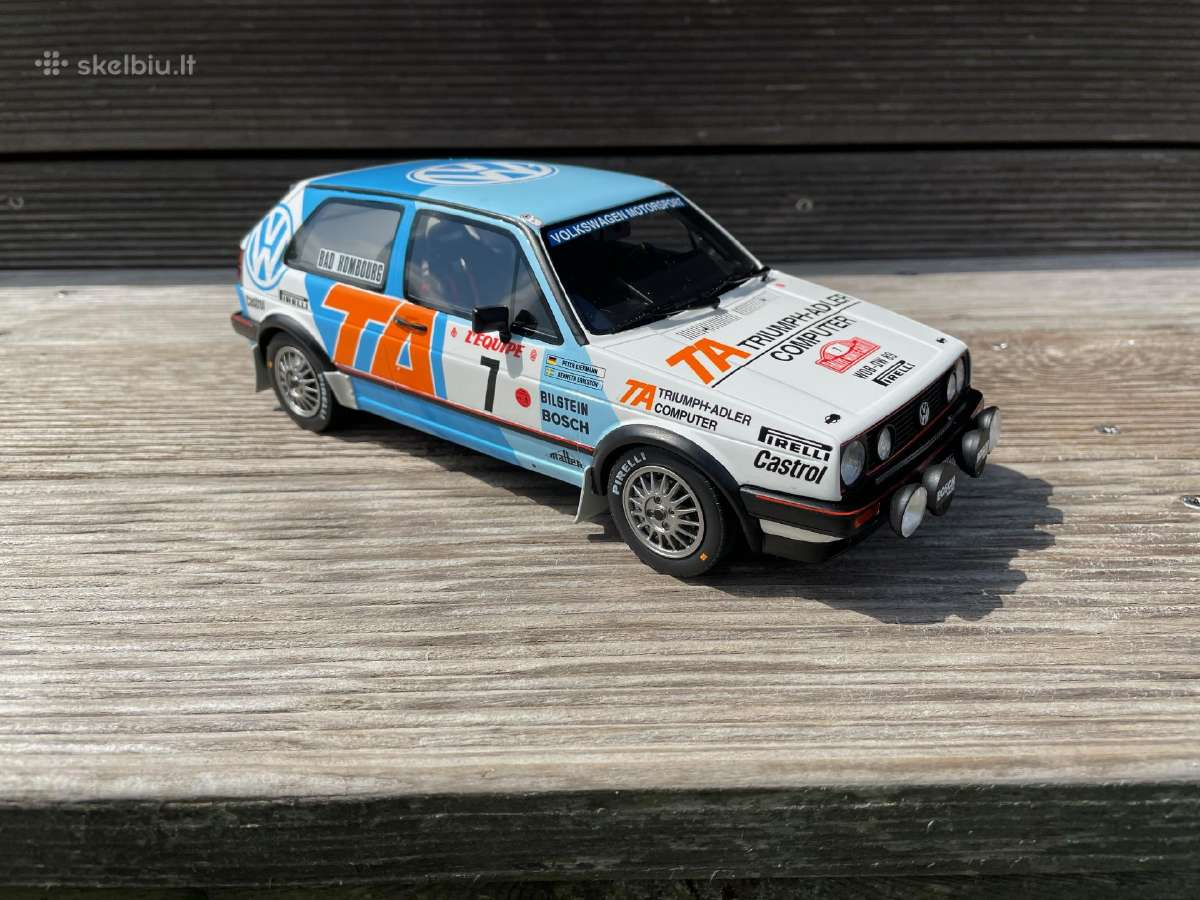 VW Golf Gti ralinis 1/18 - nuotraukos Nr. 2