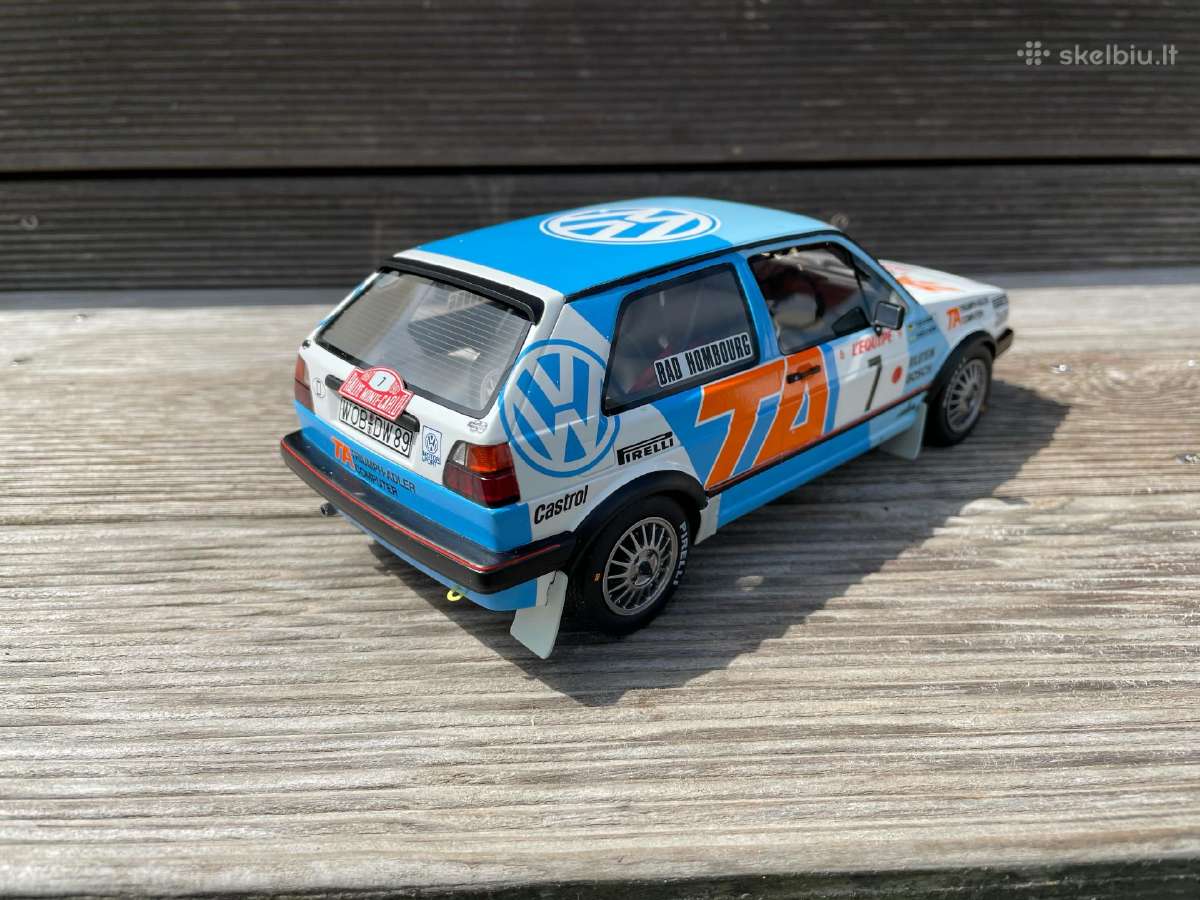 VW Golf Gti ralinis 1/18 - nuotraukos Nr. 3