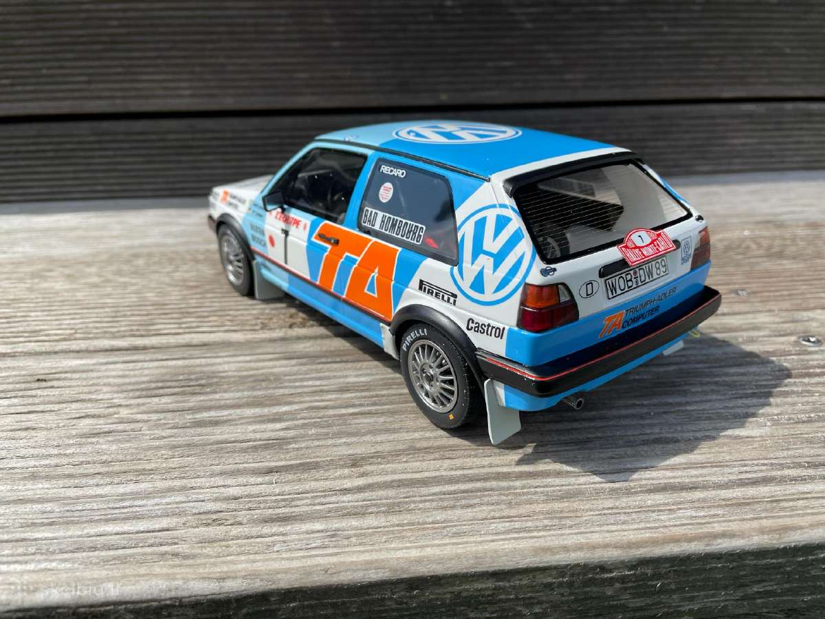 VW Golf Gti ralinis 1/18 - nuotraukos Nr. 4