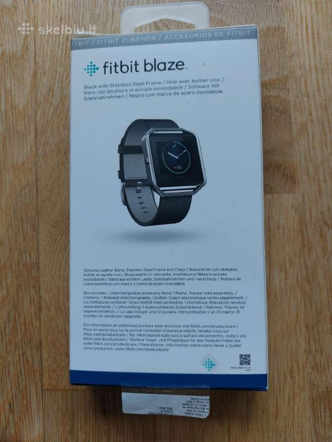 Fitbit blaze išmaniojo laikrodžio dirželis - nuotraukos Nr. 3