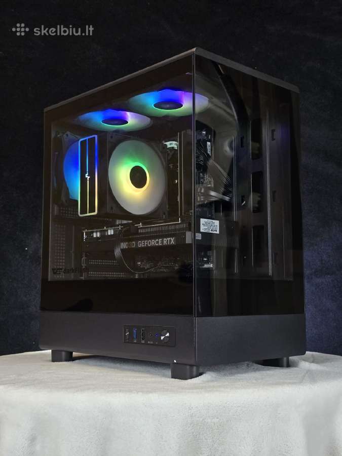 Žaidimų kompiuteris i5 10400 rtx 5060 ti