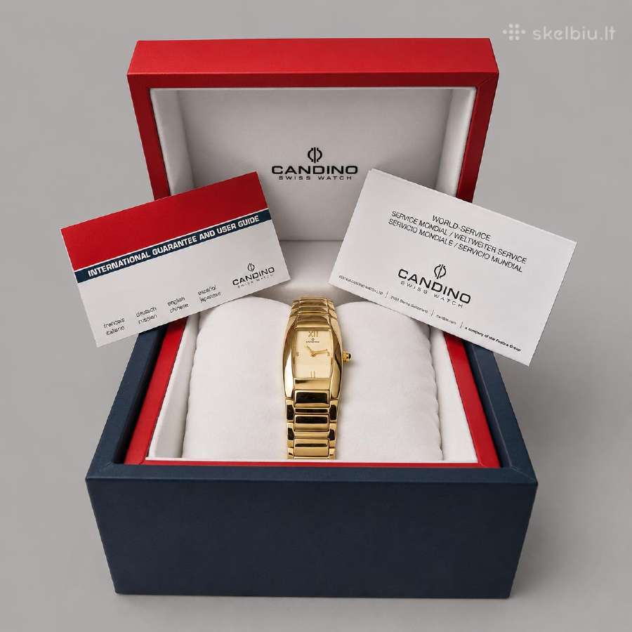 Originalus Candino Swiss Made moteriškas laikrodis