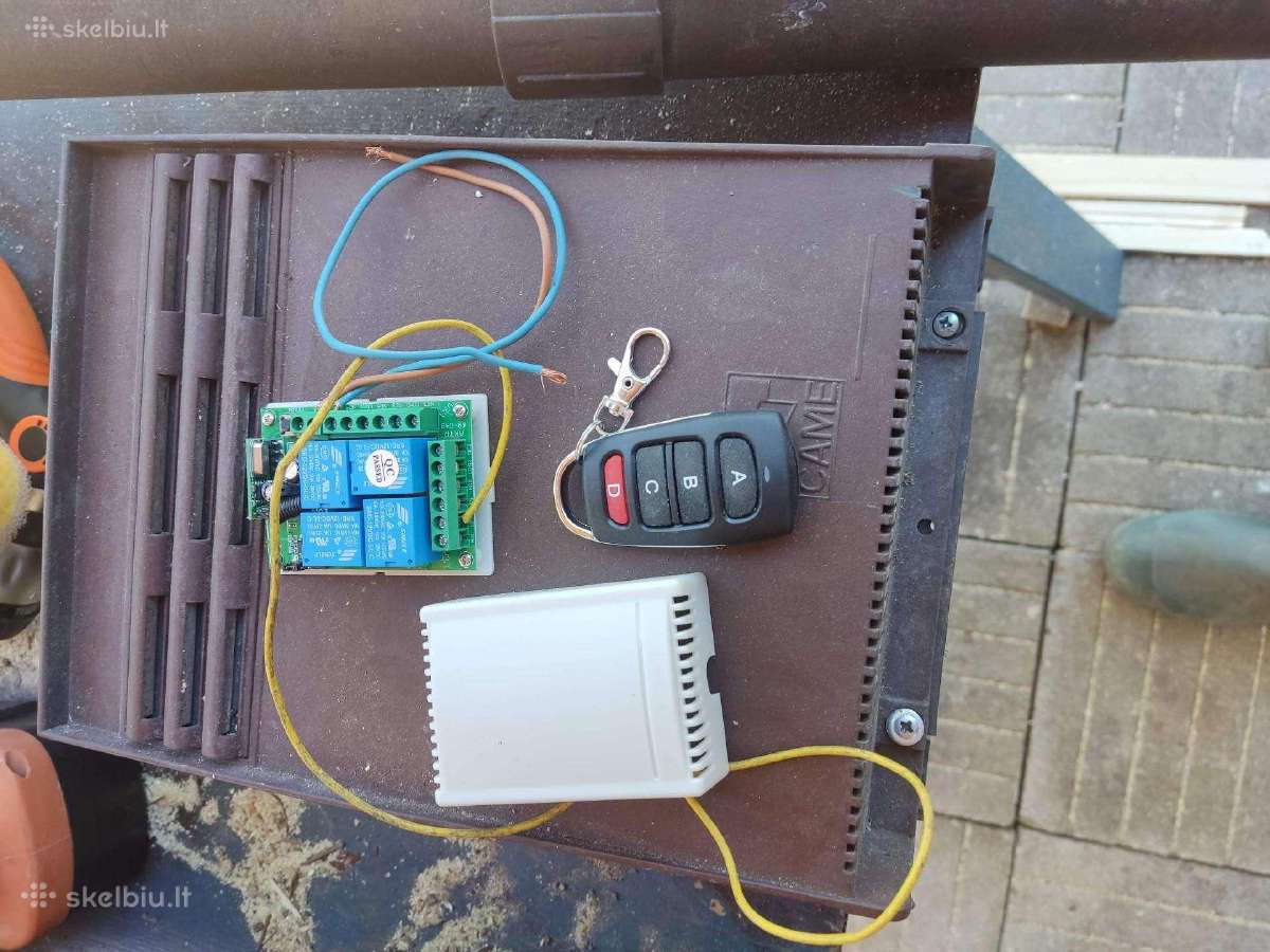 Varstomų vartų automatika Came (dalimis)