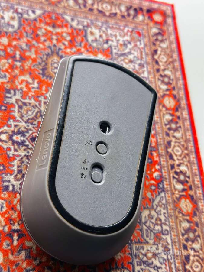 Puikios būklės Lenovo 600 Bluetooth tyli pelė - nuotraukos Nr. 4