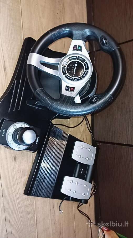 Parduodu Tracer 4 in 1 žaidimų vairą.