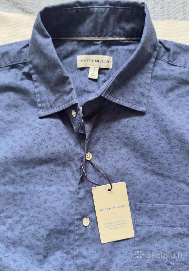 Peter Millar nauji marškinliai (S) - nuotraukos Nr. 2