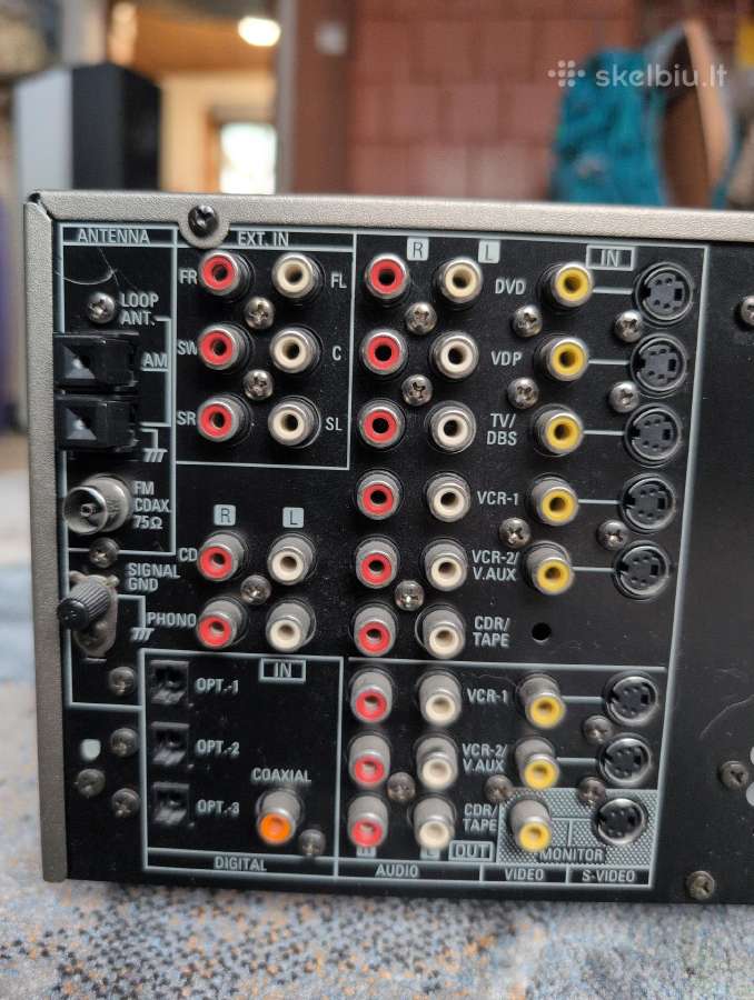Resiveris Denon avr-2801 - nuotraukos Nr. 6