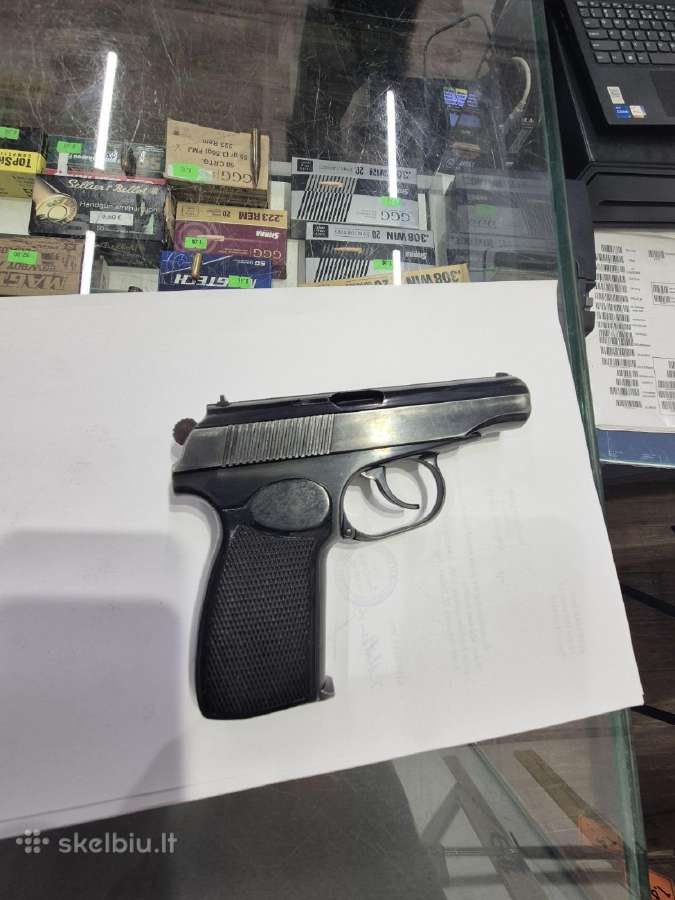 Pm makarov 9x18 pagamintas Ddr