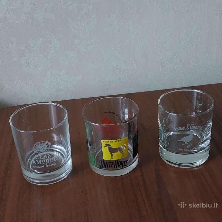 Viskio bokalai Whiskey glasses ( iš kolekcijos ) - nuotraukos Nr. 27