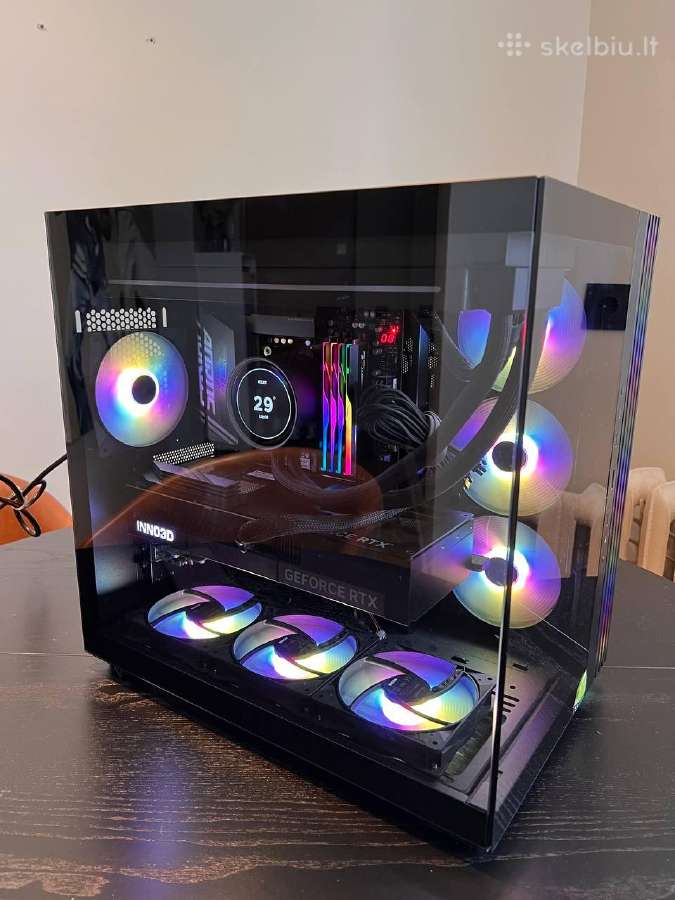 Rtx 5090 + Ryzen 9 9950x + 192gb Ddr5 Kompiuteris