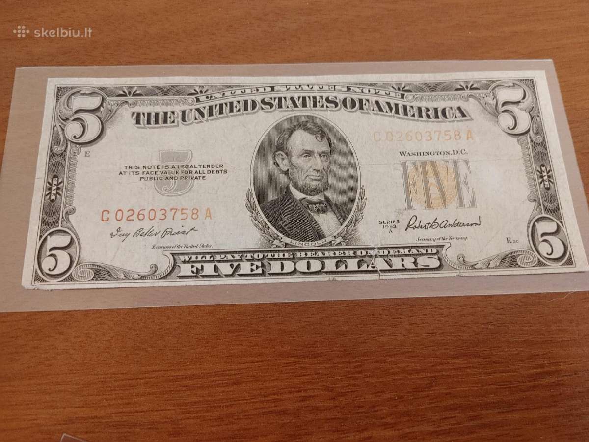 5 dollars 1963a