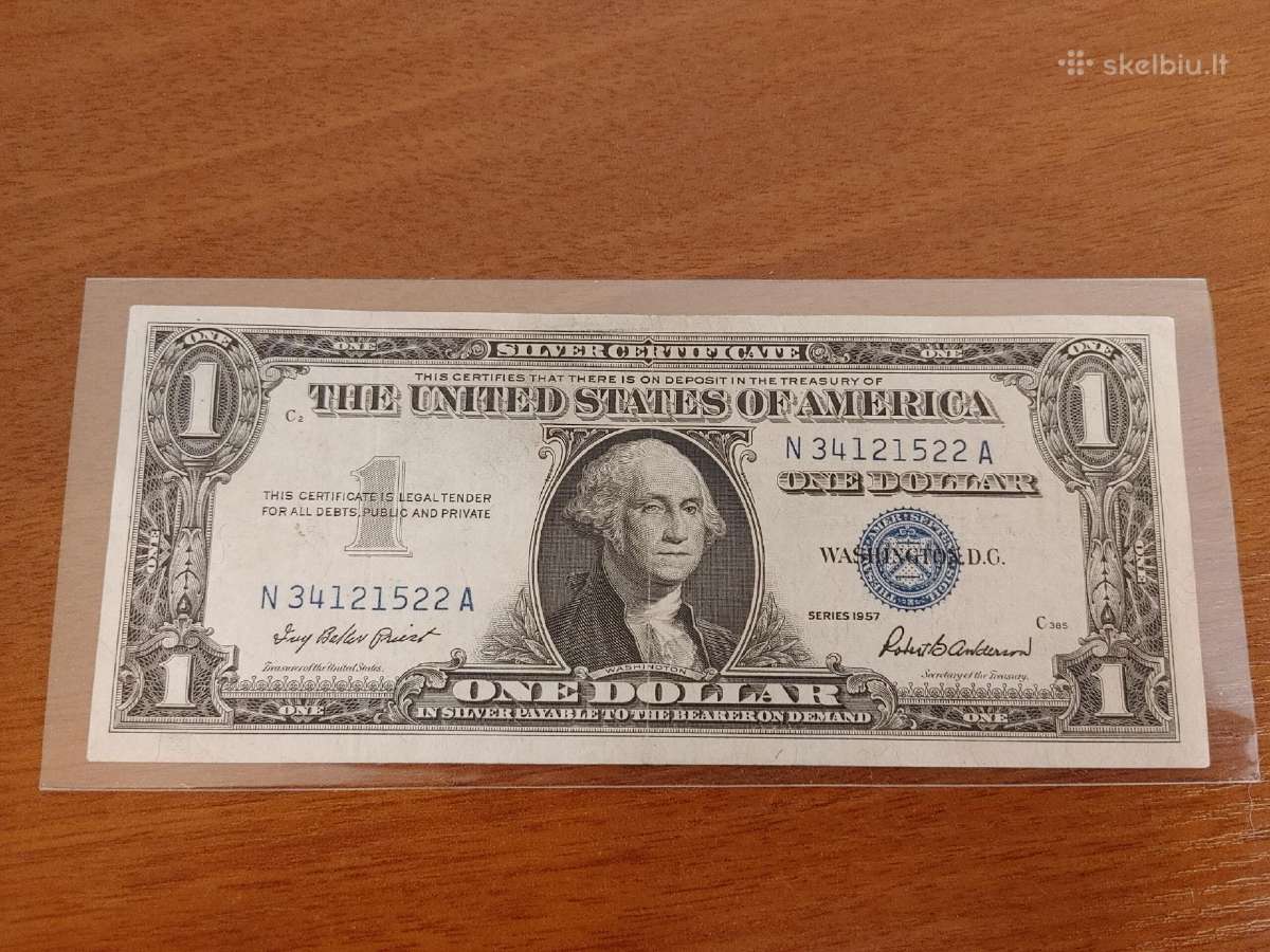 1 dollar 1935-1957 metai - Silver Dollar - nuotraukos Nr. 19