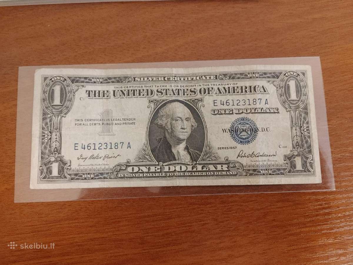 1 dollar 1935-1957 metai - Silver Dollar - nuotraukos Nr. 17