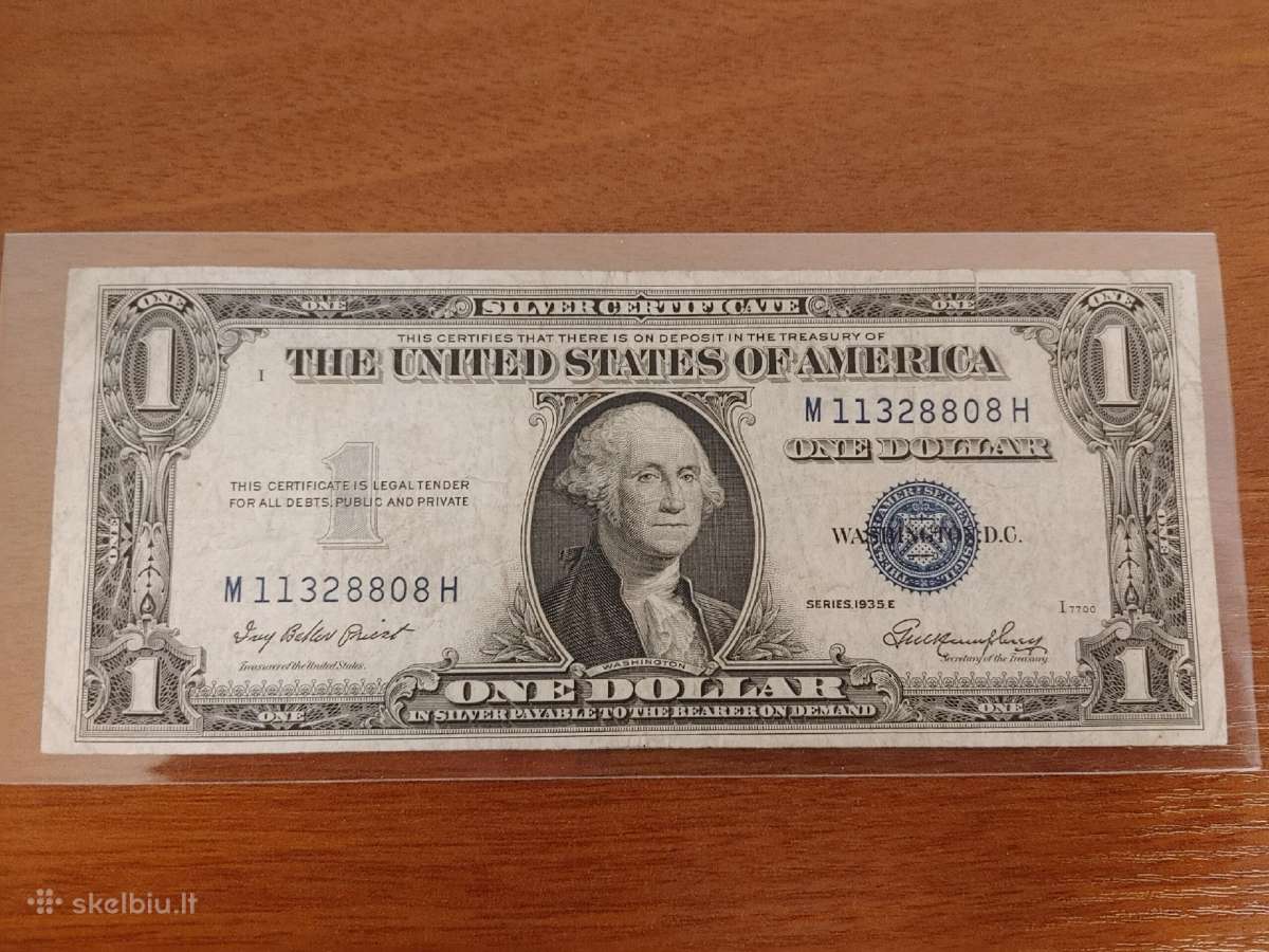 1 dollar 1935-1957 metai - Silver Dollar - nuotraukos Nr. 13