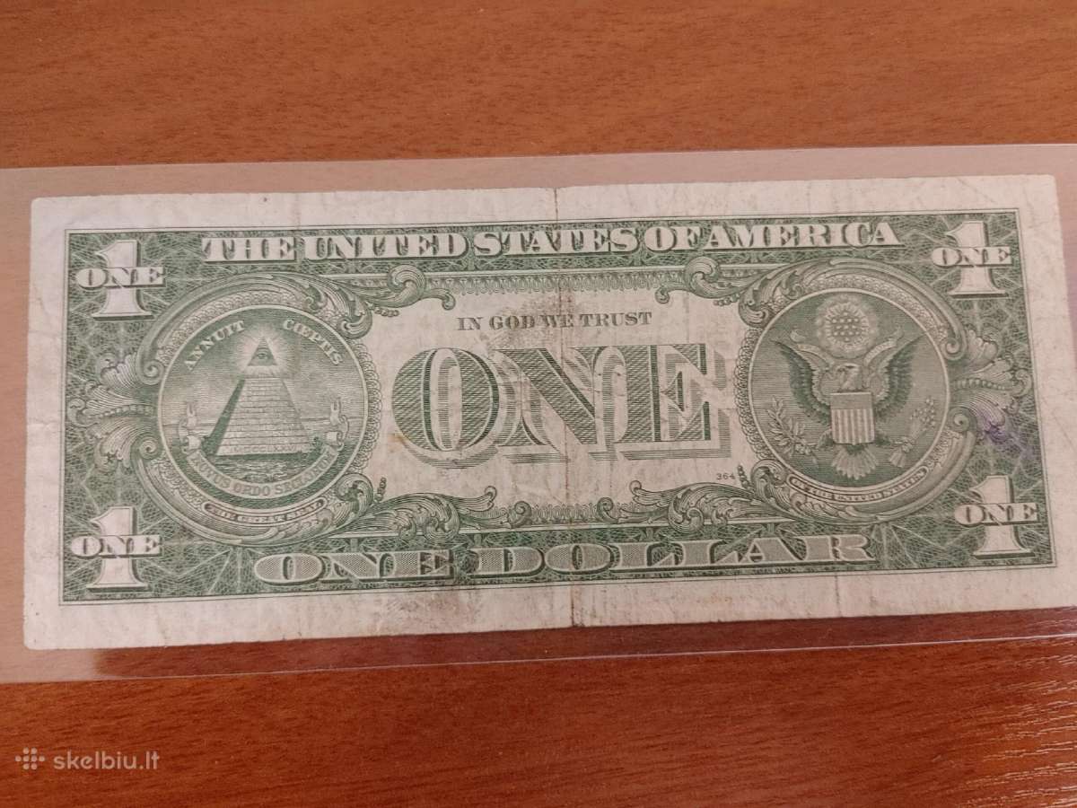 1 dollar 1935-1957 metai - Silver Dollar - nuotraukos Nr. 8
