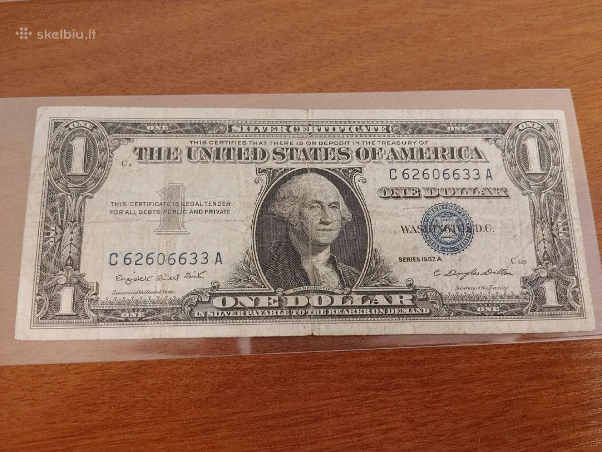 1 dollar 1935-1957 metai - Silver Dollar - nuotraukos Nr. 7