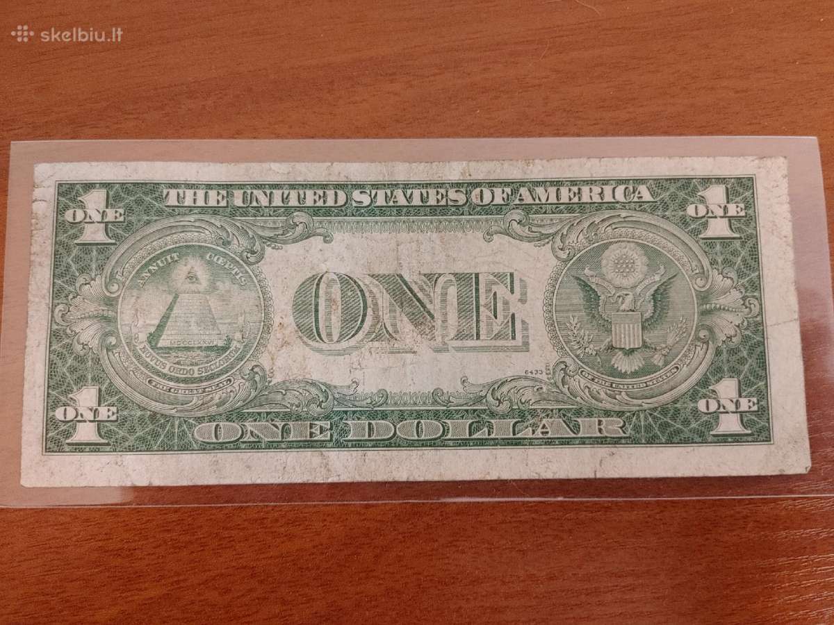 1 dollar 1935-1957 metai - Silver Dollar - nuotraukos Nr. 2