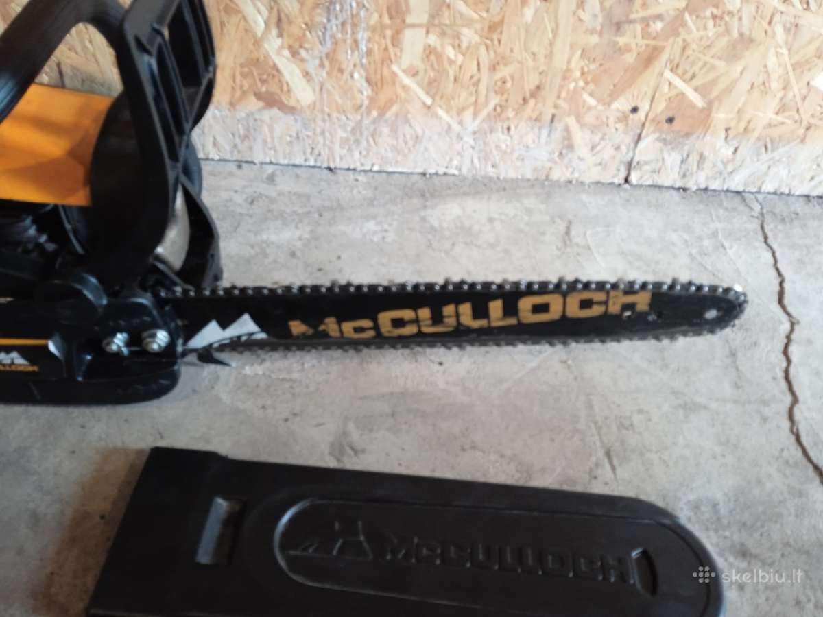 Parduodu grandinį pjūklą Mcculloch Cs340 - nuotraukos Nr. 3