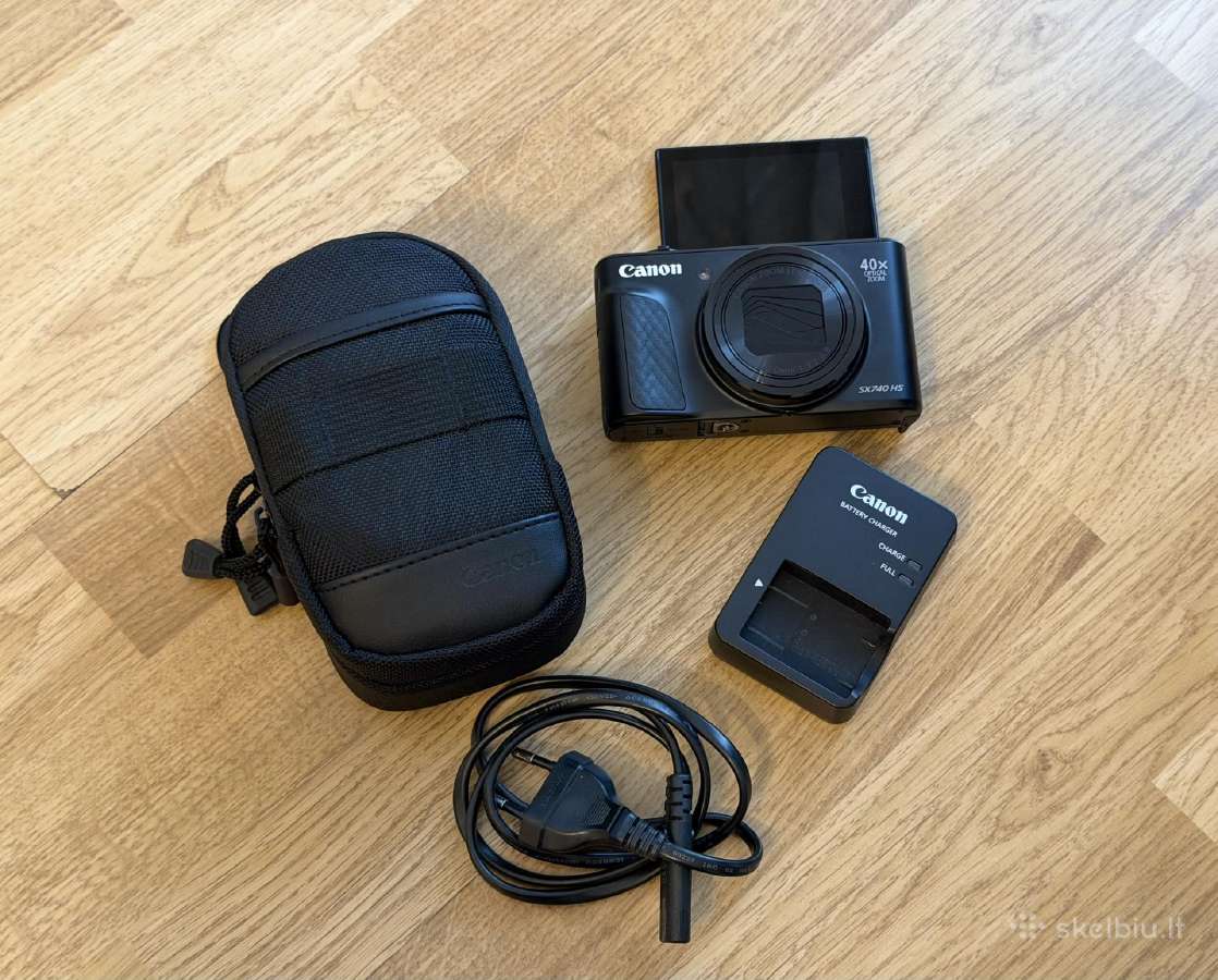 Canon Powershot Sx740 Hs / 4k / WiFi / 40x Zoom