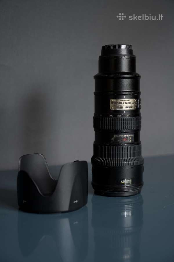 Nikkor 70 200 f2.8g Afs Vr Nikon F