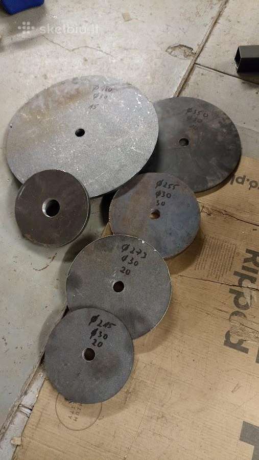 Metalo ruosiniai, metalo plokstes, lakstas