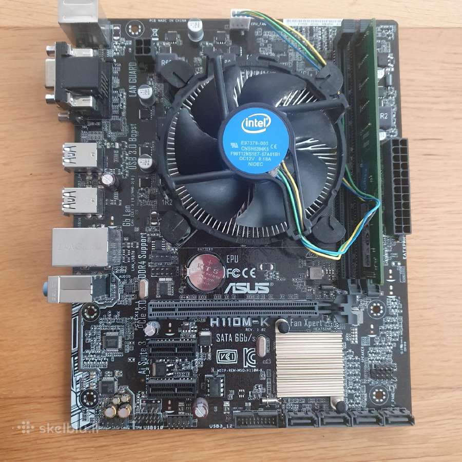 Asus H110m-k Pentium g4400