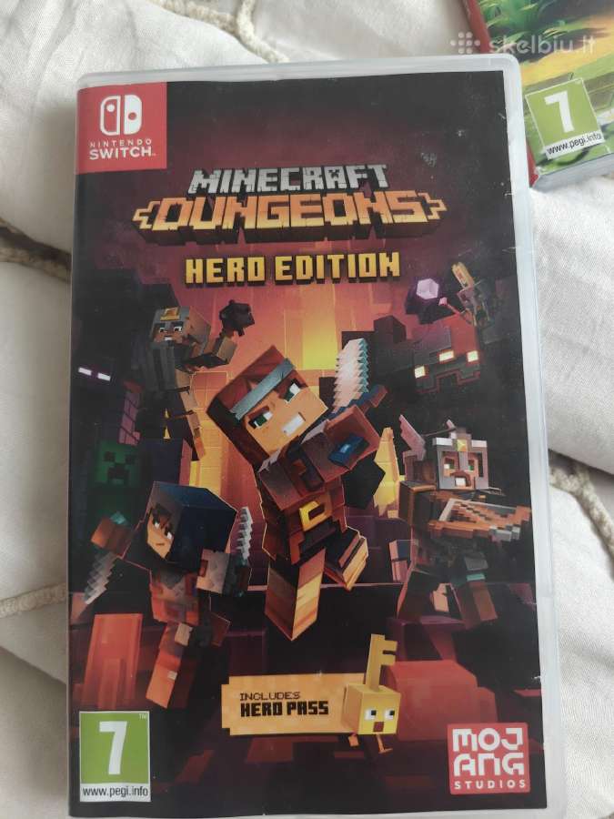 Minecraft: dungeons, hero edition nintendo switch