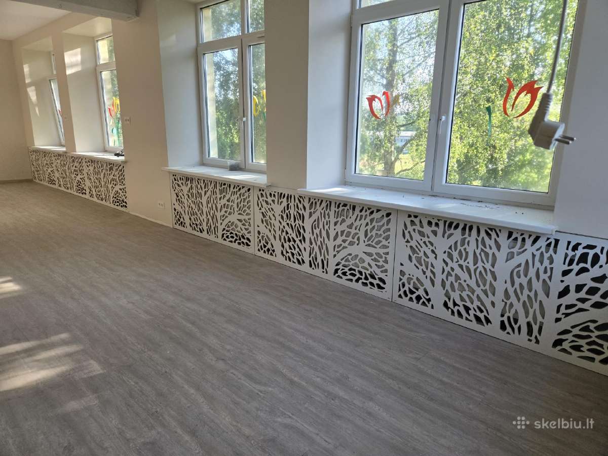 Radiatorių uždengimo grotelės pagal individualų už