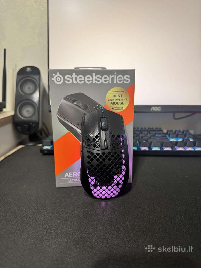 Gaming pelė Steelseries Aerox 3 Wireless